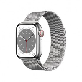 Apple Watch Series 8 OLED 41 mm 4G Argento GPS (satellitare)