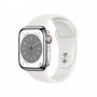 Apple Watch Series 8 OLED 41 mm 4G Argento GPS (satellitare)