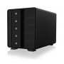 ICY BOX IB-3805-C31 Box esterno HDD Nero 3.5"