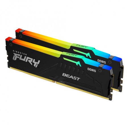 Kingston Technology FURY Beast RGB memoria 16 GB 2 x 8 GB DDR5 5200 MHz