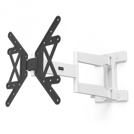 Hama 00118082 Supporto TV a parete 165,1 cm (65") Nero, Bianco