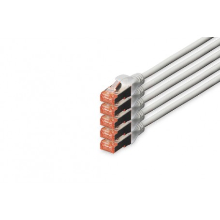 Digitus DK-1644-100-5 cavo di rete Grigio 10 m Cat6 S/FTP (S-STP)