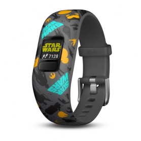 Garmin vívofit jr. 2 MIP Braccialetto per rilevamento di attività Grigio, Turchese, Giallo