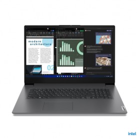 Lenovo V V17 i5-1235U Computer portatile 43,9 cm (17.3") Full HD Intel® Core™ i5 16 GB DDR4-SDRAM 512 GB SSD Wi-Fi 6 (80