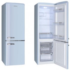 Amica KGCR 387100 L frigorifero con congelatore Libera installazione 244 L E Blu