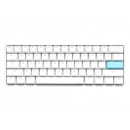 Ducky One 2 Mini Pure White RGB tastiera USB Tedesco Bianco