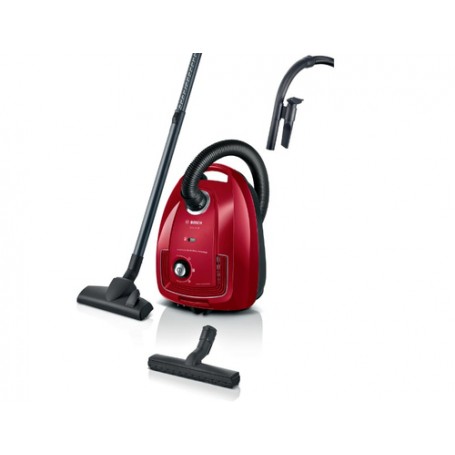 Bosch Serie 4 BGD38RD1H aspirapolvere a traino 4 L Aspiratore a cilindro Secco 600 W Sacchetto per la polvere