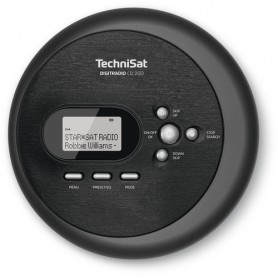 TechniSat DIGITRADIO CD 2GO Lettore CD personale Nero