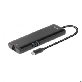 CLUB3D CSV-1597 hub di interfaccia USB 3.2 Gen 1 (3.1 Gen 1) Type-C Nero