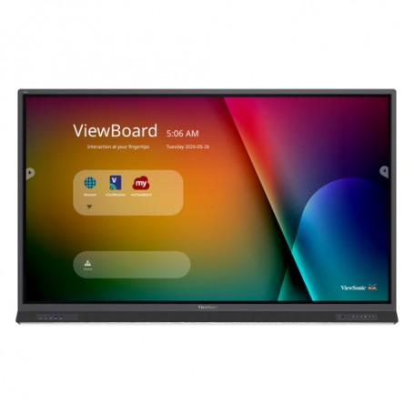 Viewsonic IFP7552-1A visualizzatore di messaggi Pannello piatto interattivo 190,5 cm (75") Wi-Fi 400 cd/m² 4K Ultra HD T