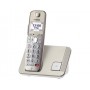 Panasonic KX-TGE250 Telefono DECT Identificatore di chiamata Champagne, Oro