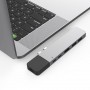HYPER GN28N-SILVER replicatore di porte e docking station per notebook Cablato Argento