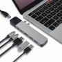 HYPER GN28N-GRAY replicatore di porte e docking station per notebook Cablato Grigio