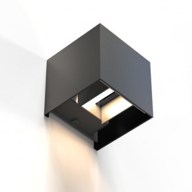 Hama 00176606 soluzione di illuminazione intelligente Lampada a parete intelligente Nero Wi-Fi