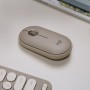 Logitech Pebble M350 mouse Ambidestro RF senza fili + Bluetooth Ottico 1000 DPI