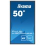 iiyama LH5070UHB-B1 visualizzatore di messaggi Pannello piatto per segnaletica digitale 125,7 cm (49.5") VA 700 cd/m² 4K