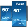 iiyama LH5070UHB-B1 visualizzatore di messaggi Pannello piatto per segnaletica digitale 125,7 cm (49.5") VA 700 cd/m² 4K