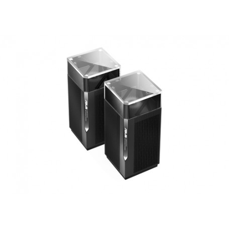ASUS ZenWiFi Pro XT12 (2-PK) router wireless Gigabit Ethernet Banda tripla (2.4 GHz/5 GHz/5 GHz) Nero