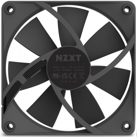 NZXT F120P Case per computer Ventilatore 12 cm Nero 1 pz