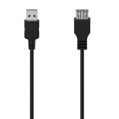 Hama 00300073 cavo USB 3 m USB 2.0 USB A Nero