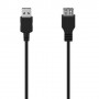 Hama 00300073 cavo USB 3 m USB 2.0 USB A Nero