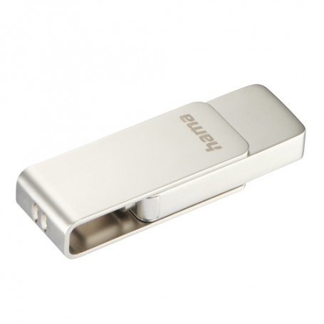Hama Uni-C Rotate Pro unità flash USB 128 GB USB tipo-C 3.2 Gen 1 (3.1 Gen 1) Argento