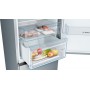 Bosch KGN393IDA frigorifero con congelatore Libera installazione 368 L D Metallico