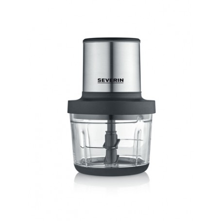 Severin KM3866 tritaverdure elettrico 1 L 200 W Nero, Acciaio inossidabile
