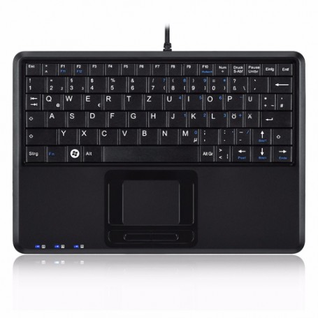 Perixx PERIBOARD-510H Plus tastiera USB Spagnolo Nero