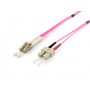 Equip 255536 cavo a fibre ottiche 10 m 2x LC 2x SC Rosa