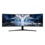 Samsung LS49AG952NU 124,5 cm (49") 5120 x 1440 Pixel 4K Ultra HD QLED Nero, Bianco