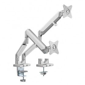 LogiLink BP0088 supporto da tavolo per Tv a schermo piatto 81,3 cm (32") Argento Scrivania