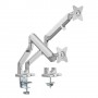 LogiLink BP0088 supporto da tavolo per Tv a schermo piatto 81,3 cm (32") Argento Scrivania