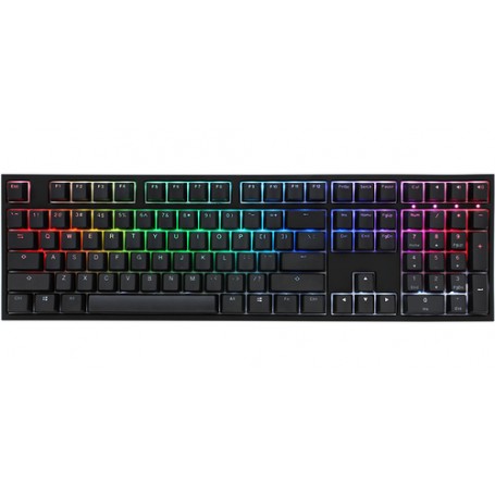 Ducky ONE 2 RGB tastiera USB Tedesco Nero