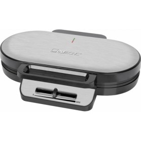 Clatronic 263934 piastra per waffle 2 waffle 1200 W Grigio