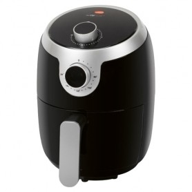 Clatronic FR 3769 H Singolo 1,8 L Indipendente 1000 W Friggitrice ad aria calda Nero, Acciaio inossidabile