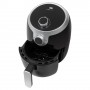 Clatronic FR 3769 H Singolo 1,8 L Indipendente 1000 W Friggitrice ad aria calda Nero, Acciaio inossidabile