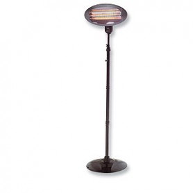 Olympia BS 55 Nero 2000 W Riscaldatore ambiente elettrico a infrarossi