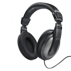 Hama Shell Cuffie Cablato A Padiglione MUSICA Nero