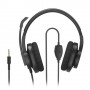 Hama HS-P350 V2 Auricolare Cablato A Padiglione Ufficio Nero