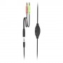 Hama HS-P150 V2 Auricolare Cablato A Padiglione Ufficio Nero