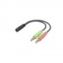 Hama HS-P150 V2 Auricolare Cablato A Padiglione Ufficio Nero