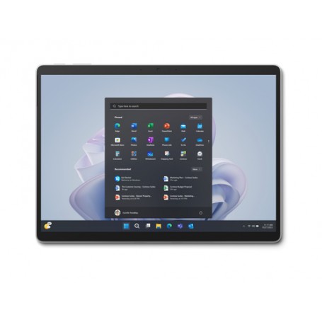 Microsoft Surface Pro 9 5G LTE 256 GB 33 cm (13") 8 GB Wi-Fi 6E (802.11ax) Windows 11 Pro Platino
