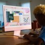 Apple iMac 61 cm (24") 4480 x 2520 Pixel Apple M 8 GB 256 GB SSD PC All-in-one macOS Big Sur Wi-Fi 6 (802.11ax) Argen (MGPC3D/A)