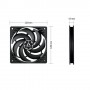 ARCTIC P12 Slim PWM PST Case per computer Ventilatore 12 cm Nero 3 pz