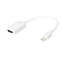 LogiLink CV0036B cavo e adattatore video 0,15 m Mini DisplayPort HDMI tipo A (Standard) Bianco