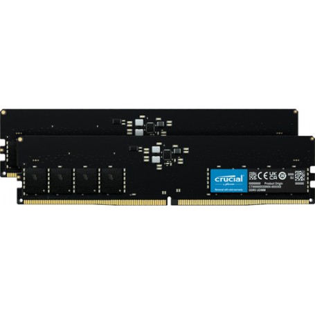 Crucial CT2K16G52C42U5 memoria 32 GB 2 x 16 GB DDR5 5200 MHz Data Integrity Check (verifica integrità dati)