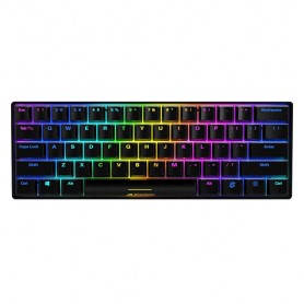 Sharkoon SGK50 S4 tastiera USB QWERTY Inglese US Nero