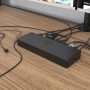 Dicota D31950 replicatore di porte e docking station per notebook Cablato USB tipo-C Nero