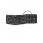Hama EKC-400 tastiera USB QWERTZ Tedesco Nero